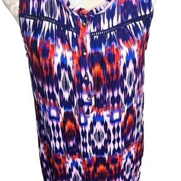 Liz Claiborne Shift Dress Sleeveless Knee Length Women's Large - Picture 2 of 5